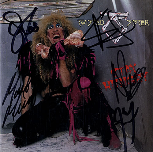 Twisted Sister Stay Hungry - Fully Autographed 2 CD album set (Double CD) US TWS2CST483777