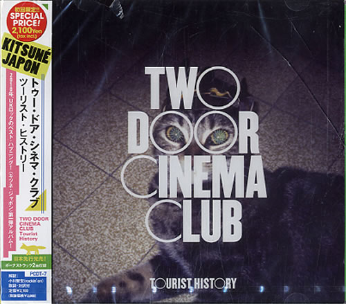 Two Door Cinema Club Tourist History CD album (CDLP) Japanese SX4CDTO499172