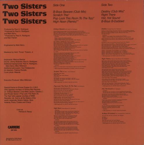 Two Sisters Two Sisters vinyl LP album (LP record) German ZWOLPTW874201