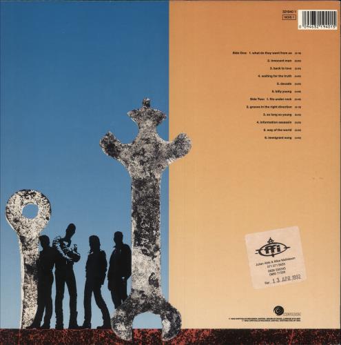 Two Tribes 2 Tribes vinyl LP album (LP record) UK X9RLPTR746056