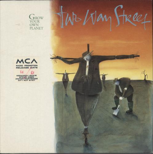 Two Way Street Grow Your Own Planet - Radio Promo vinyl LP album (LP record) UK 983LPGR877295