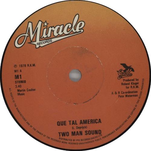 Two Man Sound Que Tal America UK 7 Two Man Sound Que Tal America UK 7