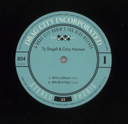 Ty Segall She's A Beam 10" vinyl single (10 inch record) US YYA10SH871252