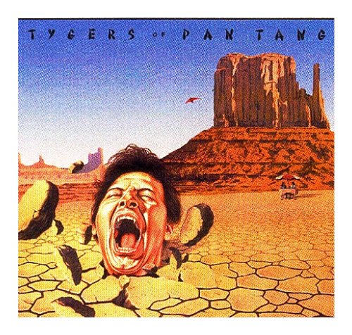 Tygers Of Pan Tang Burning In The Shade CD album (CDLP) UK TYGCDBU402280