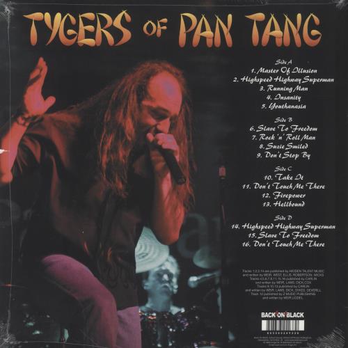 Tygers Of Pan Tang Leg Of The Boot - Live in Holland - Sealed 2-LP vinyl record set (Double LP Album) UK TYG2LLE854054