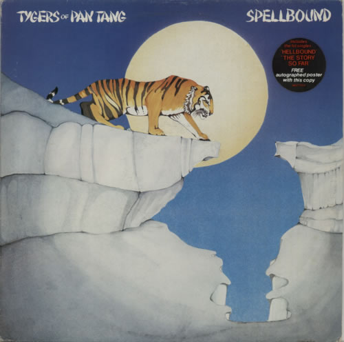 Tygers Of Pan Tang Spellbound vinyl LP album (LP record) UK TYGLPSP606695