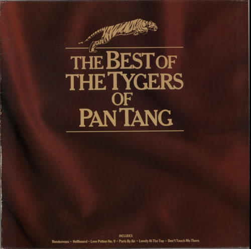 Tygers Of Pan Tang The Best Of vinyl LP album (LP record) UK TYGLPTH602579
