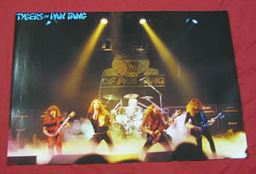 Tygers Of Pan Tang Tygers Of Pan Tang poster Japanese TYGPOTY359228