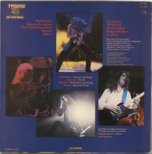 Tygers Of Pan Tang Wild Cat - EX vinyl LP album (LP record) UK TYGLPWI718599