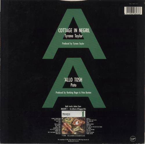 Tyrone Taylor Cottage In Negril 12" vinyl single (12 inch record / Maxi-single) UK TY412CO889668