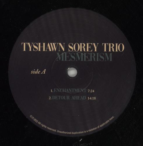 Tyshawn Sorey Mesmerism vinyl LP album (LP record) US 934LPME869098