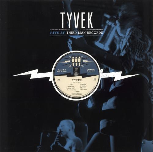 Tyvek Live At Third Man Records vinyl LP album (LP record) US ZY1LPLI716856