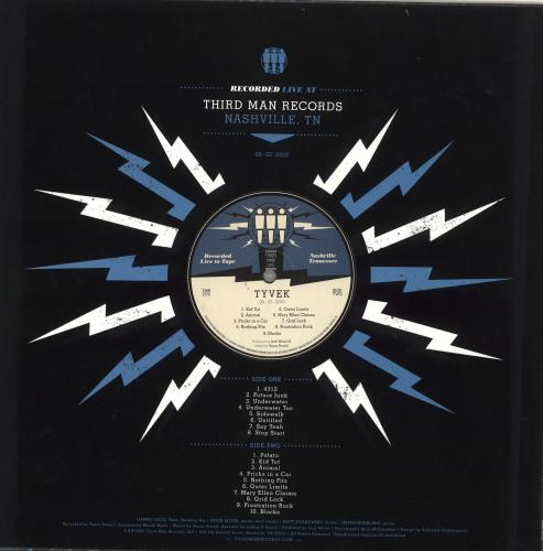 Tyvek Live At Third Man Records vinyl LP album (LP record) US ZY1LPLI716856