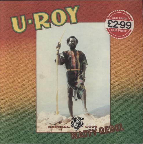 U-Roy Natty Rebel vinyl LP album (LP record) UK U-RLPNA551758