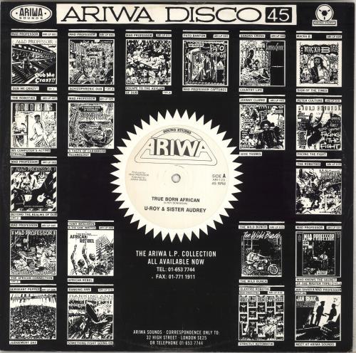 U-Roy True Born African 12" vinyl single (12 inch record / Maxi-single) UK U-R12TR709248