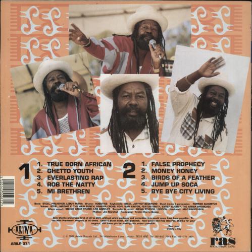 U-Roy True Born African vinyl LP album (LP record) UK U-RLPTR709764