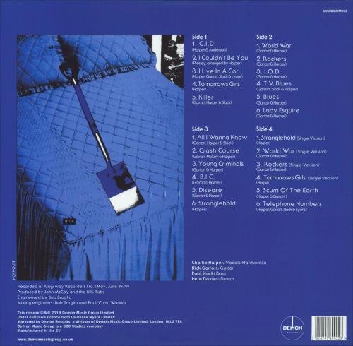 U.K. Subs Another Kind Of Blues: RSD19 - Blue 10" Vinyl 2-LP vinyl record set (Double LP Album) UK UKS2LAN798664