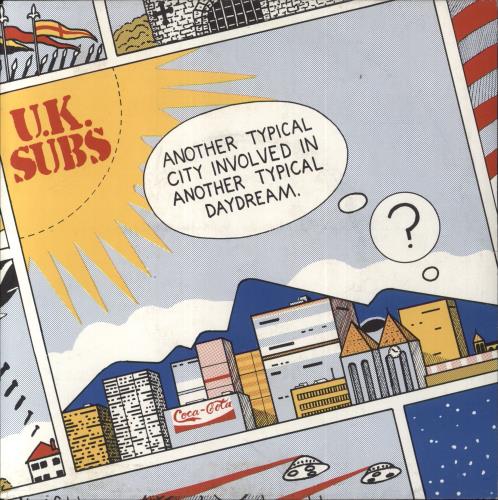 U.K. Subs Another Typical City Involved In Another Typical Daydream - Misprint 7" vinyl single (7 inch record / 45) UK UKS07AN858161