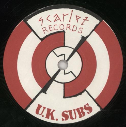 U.K. Subs Another Typical City Involved In Another Typical Daydream - Misprint 7" vinyl single (7 inch record / 45) UK UKS07AN858161