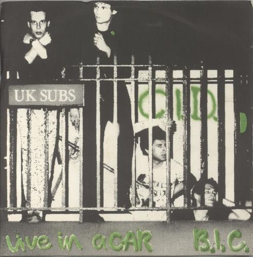U.K. Subs C.I.D. - Dark Green Vinyl - VG 7" vinyl single (7 inch record / 45) UK UKS07CI856941