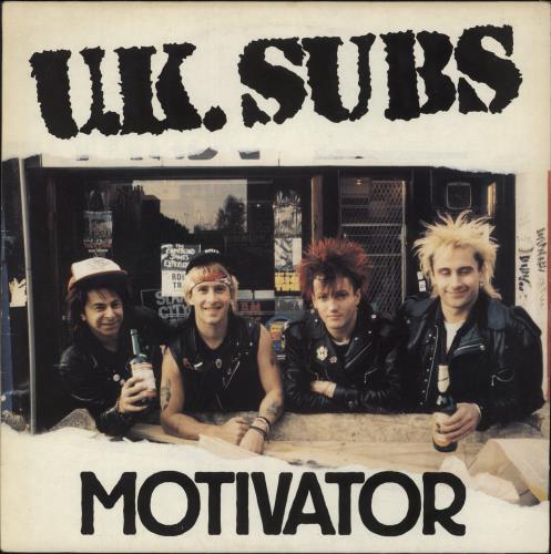 U.K. Subs Motivator 12" vinyl single (12 inch record / Maxi-single) UK UKS12MO868386