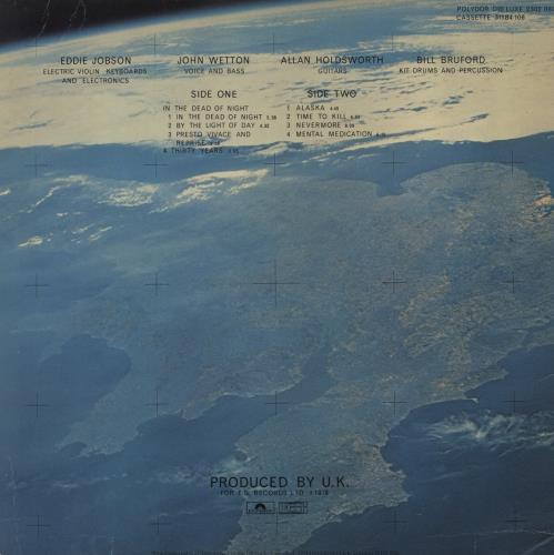 U.K. U.K. - EX vinyl LP album (LP record) UK U-KLPUK80705