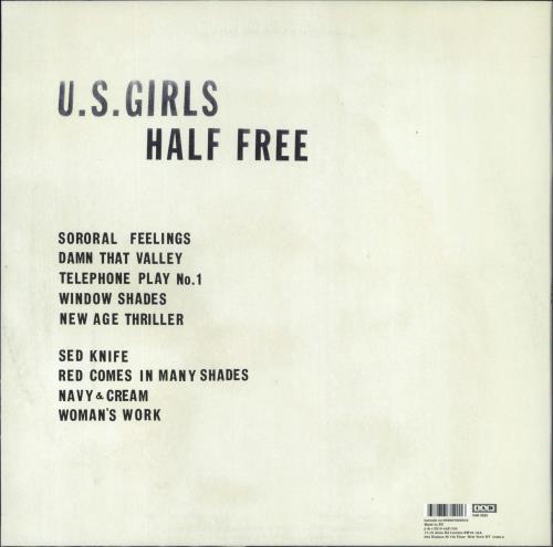 U.S. Girls Half Free vinyl LP album (LP record) UK YD3LPHA826534