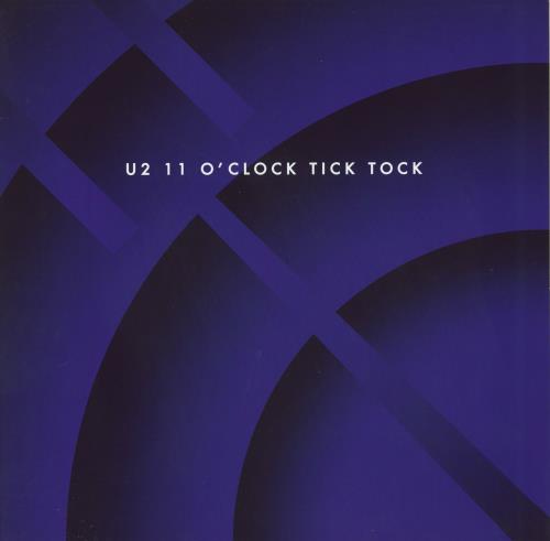 U2 11 O'Clock Tick Tock - Blue Vinyl - RSD 2020 12" vinyl single (12 inch record / Maxi-single) UK U-212OC813967
