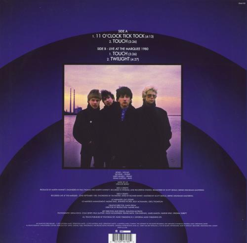 U2 11 O'Clock Tick Tock - Blue Vinyl - RSD 2020 12" vinyl single (12 inch record / Maxi-single) UK U-212OC813967