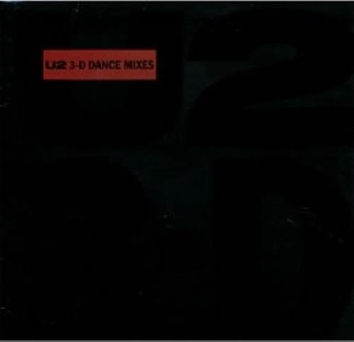 U2 3-D Dance Mixes 12" vinyl single (12 inch record / Maxi-single) UK U-212DD02604