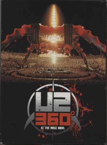 U2 360� At The Rose Bowl - Deluxe Edition DVD UK U-2DDAT503768