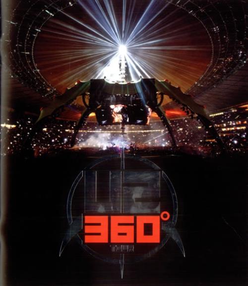 U2 360� Tour - 2010 tour programme UK U-2TRTO520492