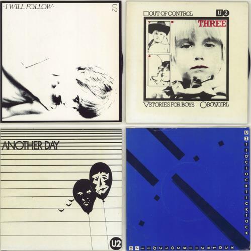 U2 4 U2 Play - Black Vinyl with Red/Black labels 7" vinyl single (7 inch record / 45) Irish U-207UP771618