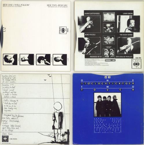 U2 4 U2 Play - Black Vinyl with Red/Black labels 7" vinyl single (7 inch record / 45) Irish U-207UP771618