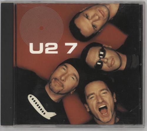 U2 7 Seven CD album (CDLP) US U-2CDSE728169