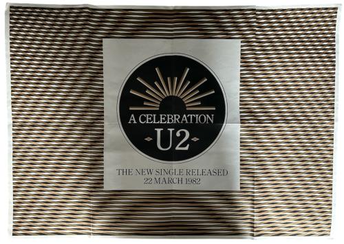 U2 A Celebration poster UK U-2POAC877670