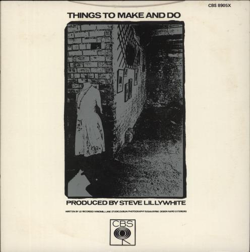 U2 A Day Without Me + p/s 7" vinyl single (7 inch record / 45) Irish U-207AD518480