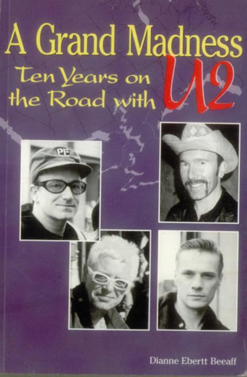 U2 A Grand Madness - Ten Years On The Road With U2 book US U-2BKAG545924