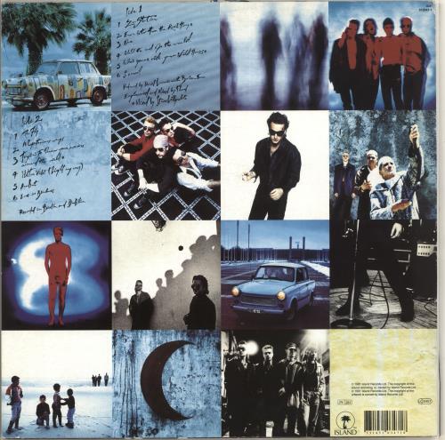 U2 Achtung Baby - EX+ vinyl LP album (LP record) UK U-2LPAC707677