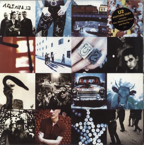 U2 Achtung Baby - Uncensored Sleeve + Inner vinyl LP album (LP record) UK U-2LPAC515767