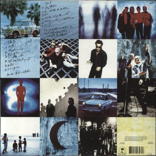 U2 Achtung Baby - Uncensored Sleeve + Inner vinyl LP album (LP record) UK U-2LPAC515767