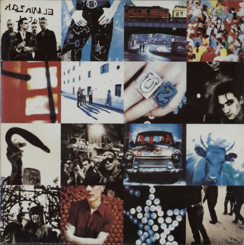 U2 Achtung Baby vinyl LP album (LP record) Korean U-2LPAC602406