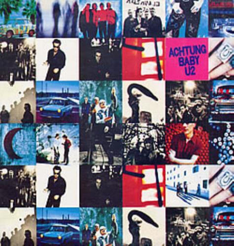 U2 Achtung Baby Colombian vinyl LP album (LP record) (245058)