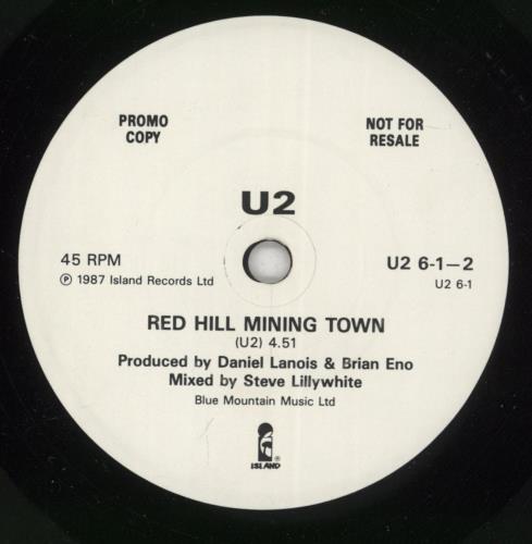 U2 Album Sampler 1 - Mislabelled 7" vinyl single (7 inch record / 45) UK U-207AL864164