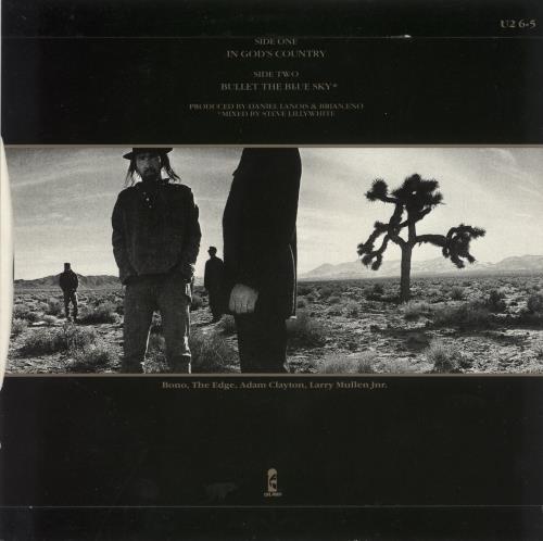 U2 Album Sampler 5 7" vinyl single (7 inch record / 45) UK U-207AL12347