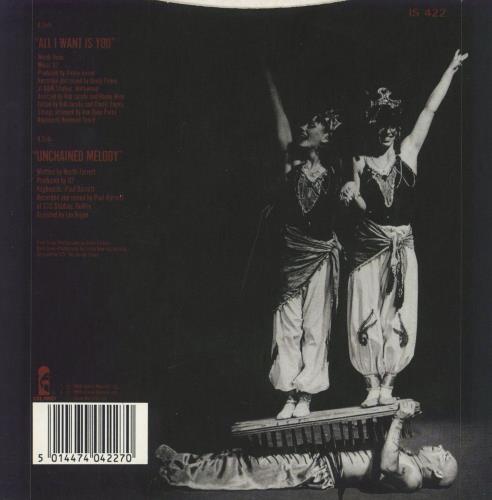 U2 All I Want Is You - inj 7" vinyl single (7 inch record / 45) UK U-207AL813252