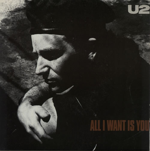 U2 All I Want Is You - Promo stamped sleeve 7" vinyl single (7 inch record / 45) French U-207AL568215