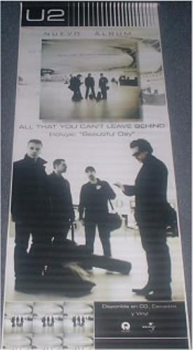 U2 All That You Can't Leave Behind display Mexican U-2DIAL179830