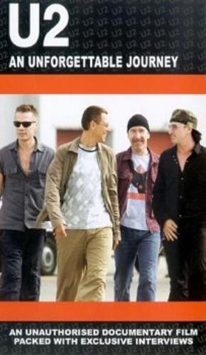 U2 An Unforgettable Journey video (VHS or PAL or NTSC) UK U-2VIAN309906