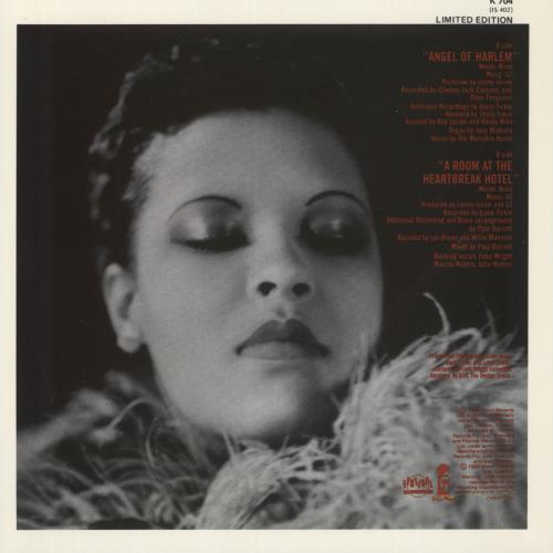 U2 Angel Of Harlem - Blue Vinyl 7" vinyl single (7 inch record / 45) Australian U-207AN02336